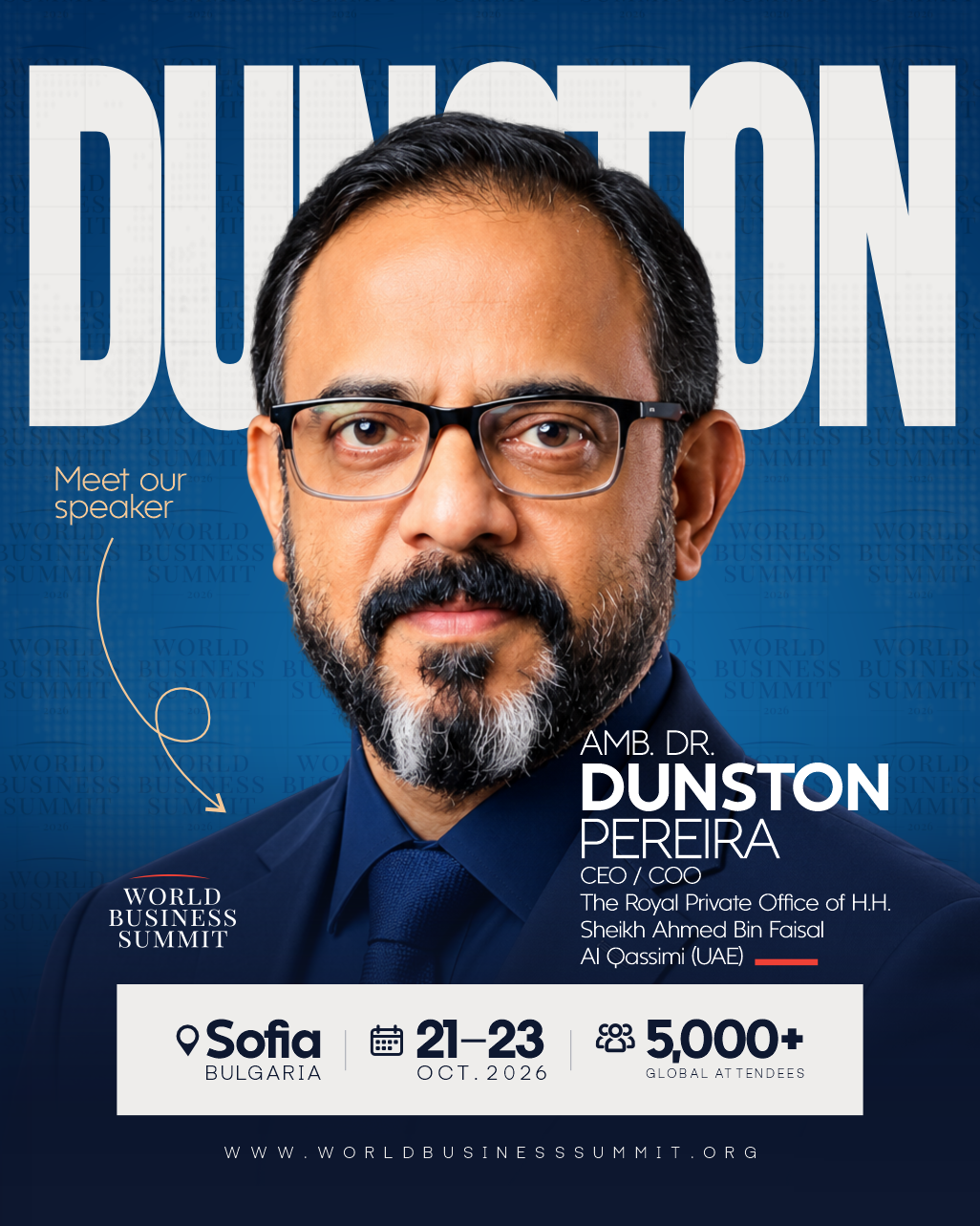 Amb. Dr. Dunston Pereira