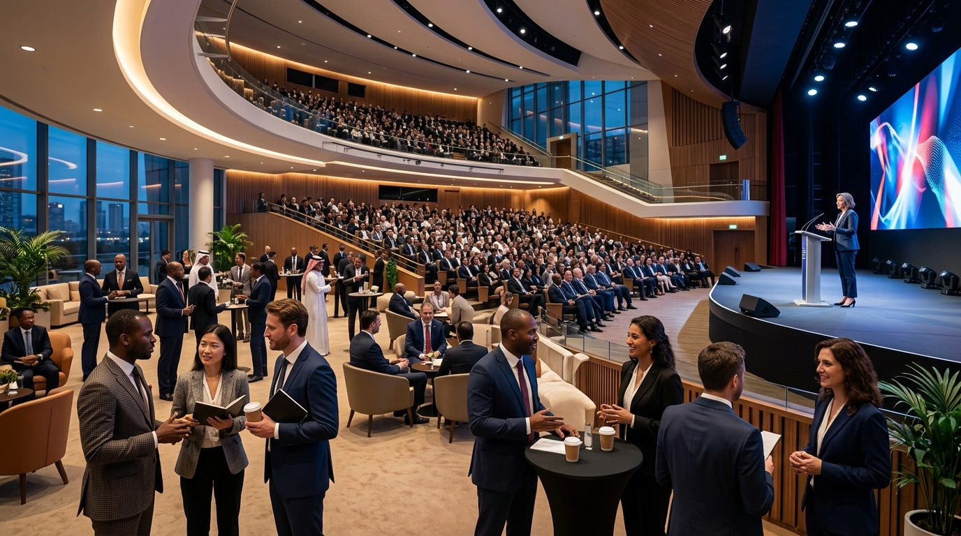 World Business Summit conference session